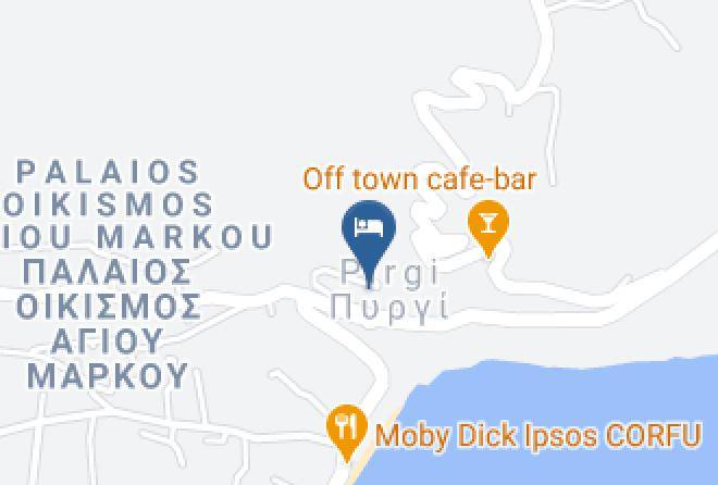 Kerkira - Marilena Sea View Hotel Maps
