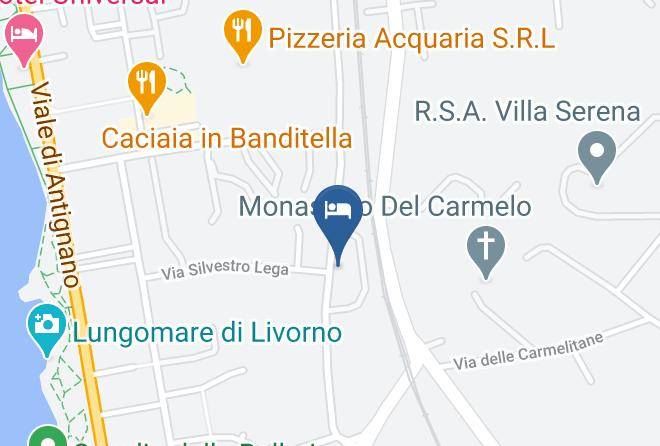 Home Away Livorno Map