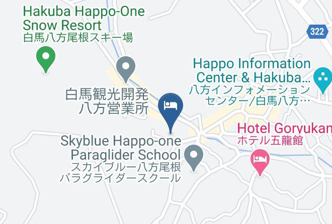 Hakuba Vil Kitaazumi District - Marillen Hotel Maps