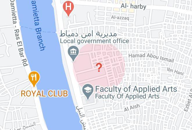 Damietta - Marin El Nile Hotel Maps