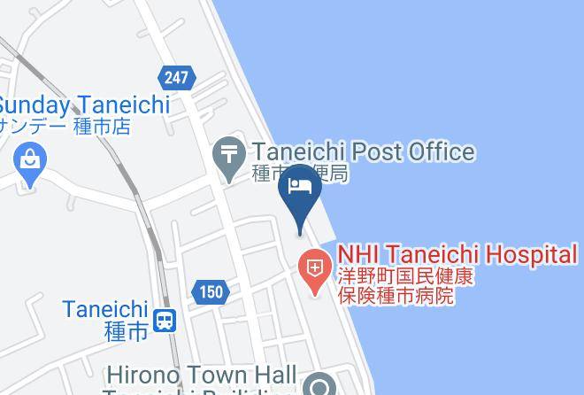 Hirono Townkunohe District - Marin Side Spa Taneichi Maps