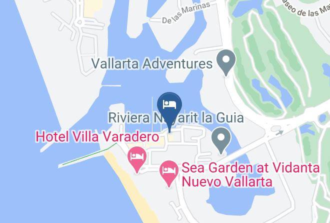 Bahia De Banderas - Marina Banderas Hotel Boutique & Suites Maps