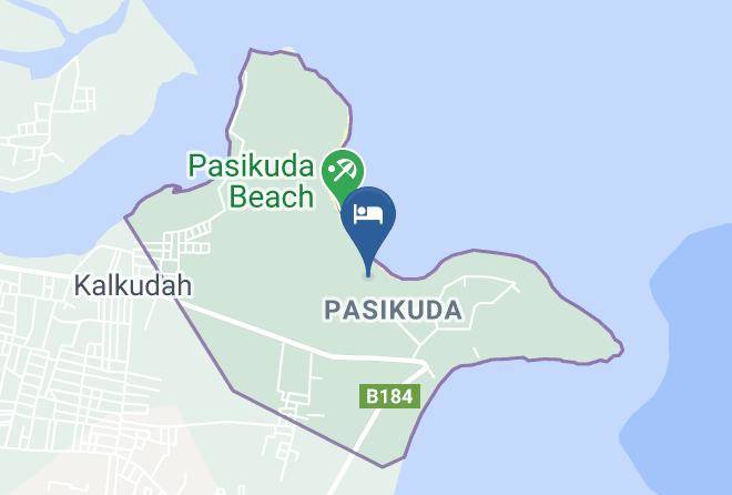 Trincomalee - Marina Beach Passikudah Maps