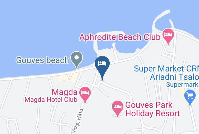 Iraklion - Sol By Melia Marina Beach Maps