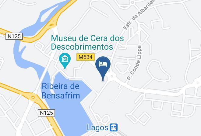 Lagos - Marina Club Lagos Resort Maps