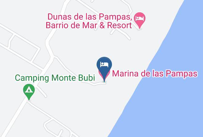 Villa Gesell - Marina De Las Pampas Maps
