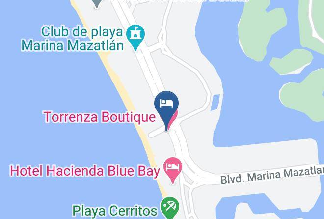 Mazatlan - Marina Del Rey Beach Club Maps