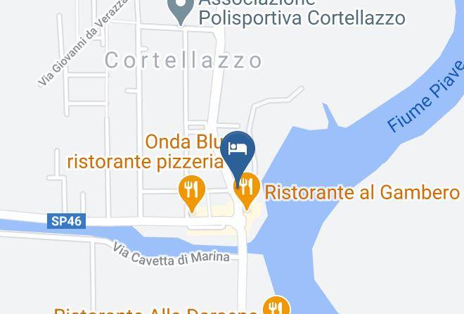 Venice - Marina Di Cortellazzo Residence Bungalow Darsena Maps