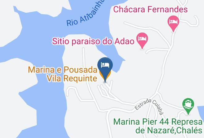 Nazare Paulista - Marina E Pousada Vila Requinte Maps