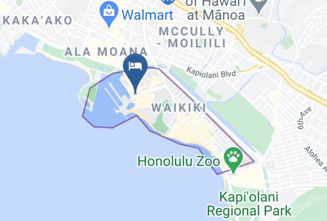Honolulu - Marina Hawaii Vacations Maps