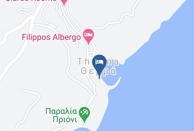 Ikaria - Marina Hotel Maps