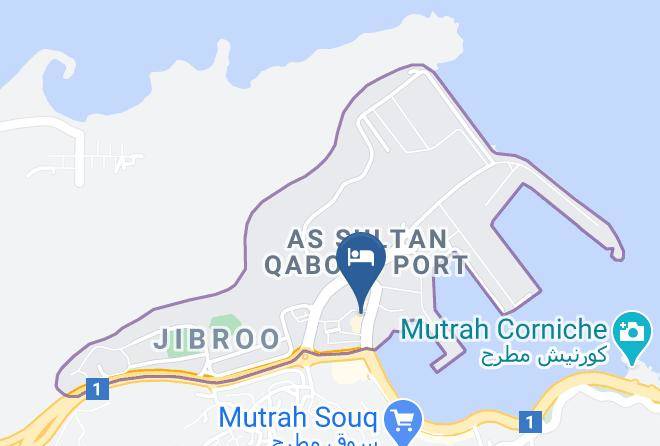 Mutrah - Marina Hotel Maps