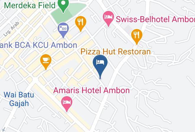 Ambon - Marina Hotel Maps