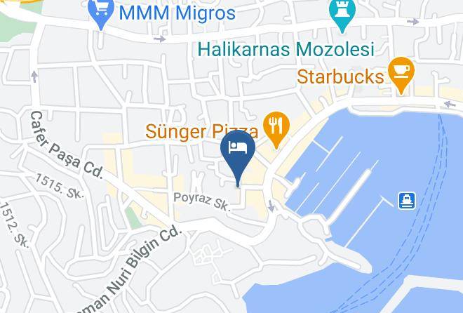 Bodrum - Marina Hotel Bodrum Maps