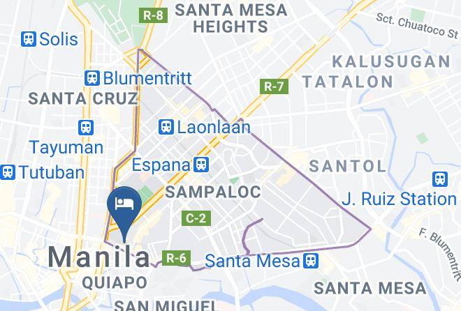 Metro Manila - Marina Hotel Maps