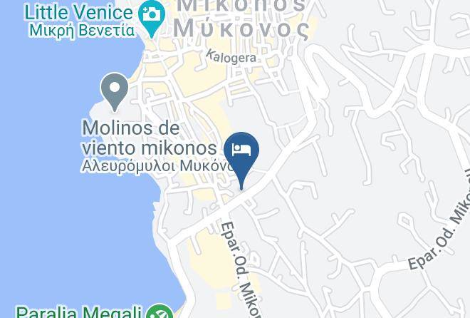 Mykonos - Marina In Town Maps