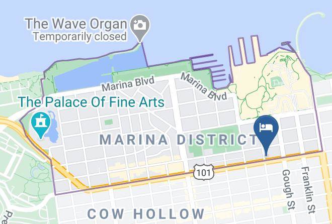 San Francisco - Marina Inn Maps