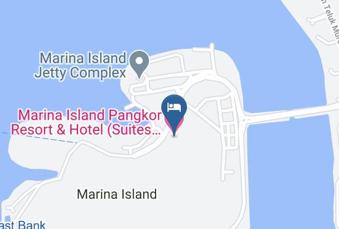 Dinding - Marina Island Pangkor Resort & Hotel Maps
