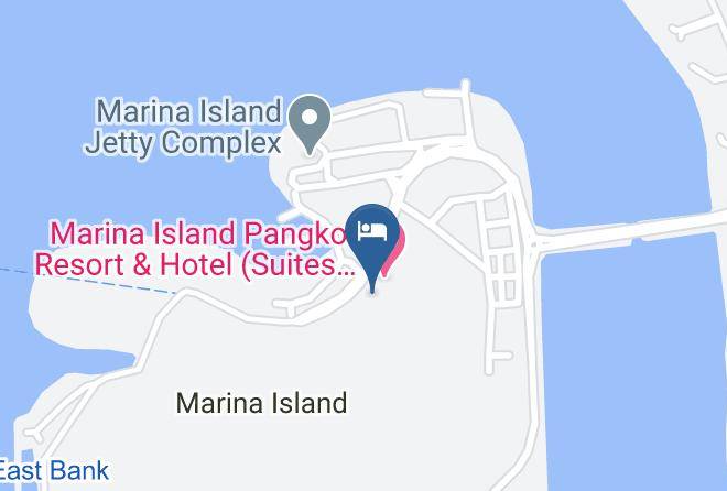 Dinding - Marina Island Pangkor Resort & Hotel Terumbu Cafe Maps