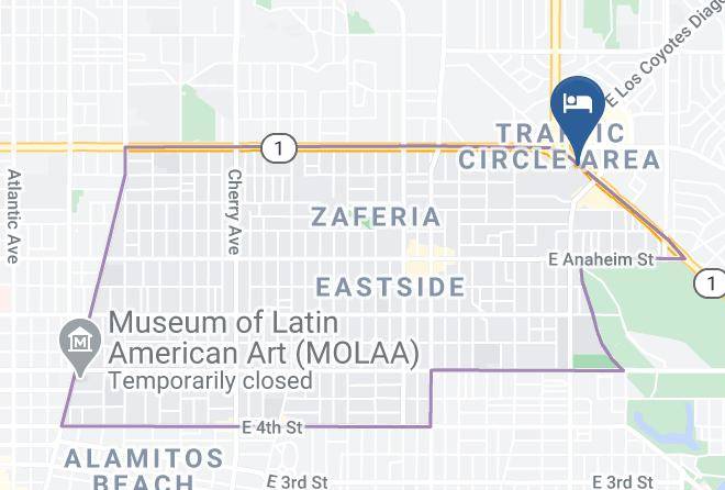 Los Angeles - Marina Motel Maps