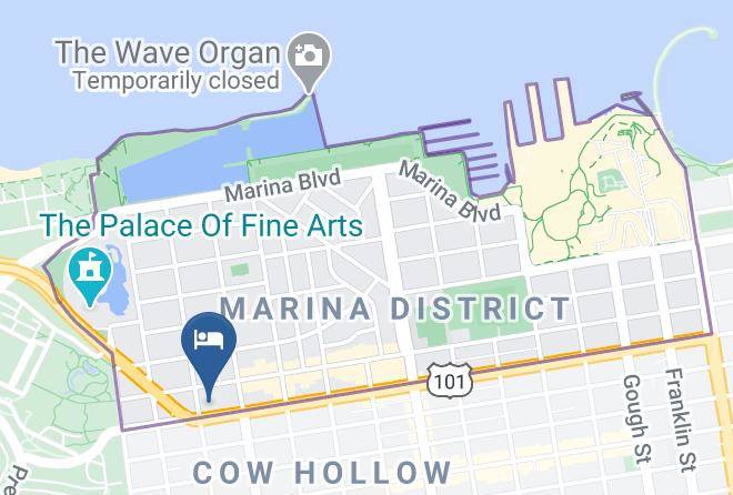 San Francisco - Marina Motel Maps