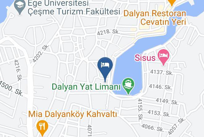 Cesme - Marina Pansiyon Maps
