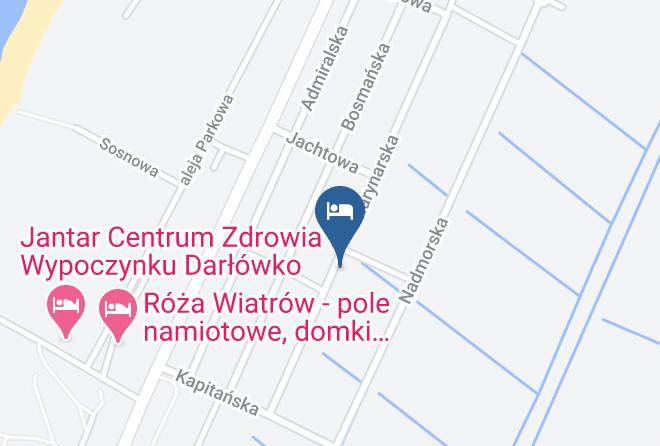 Slawnonty - Marina Pensjonat Maps