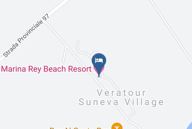 Province Of South Sardinia - Marina Rey Beach Resort Maps