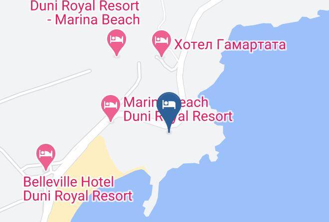 Sozopol - Marina Royal Palace Duni Resort Maps
