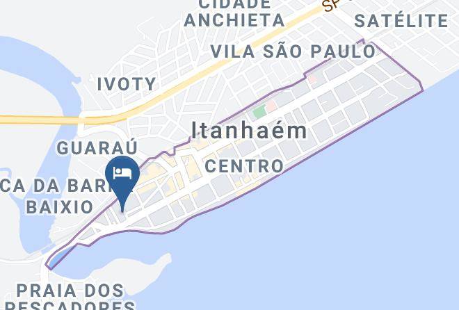 Itanhaem - Marina's Park Hotel Maps