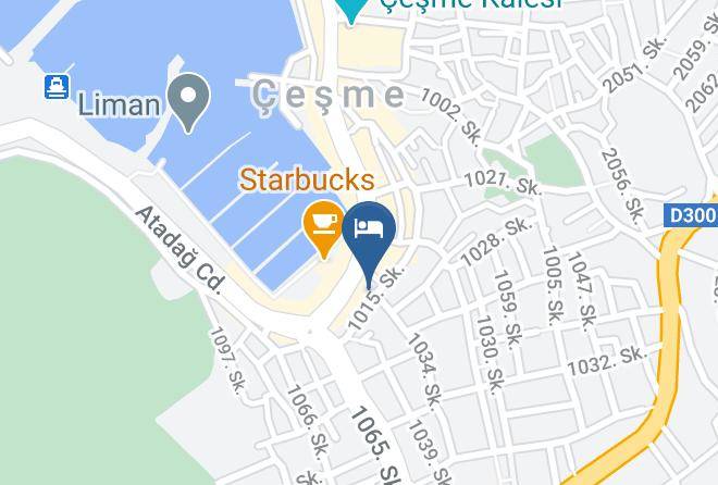 Cesme - Marina Sahil Otel Maps