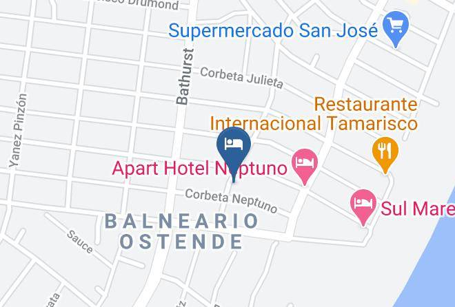 Pinamar - Marina Seaver Suites Maps