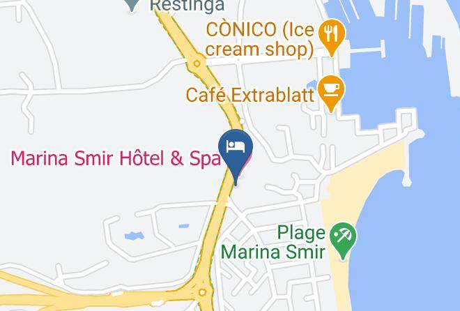 Tangier Tetouan - Marina Smir Hotel & Spa Maps