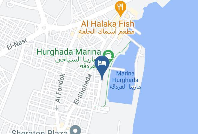 Hurghada - Marina Star Hotel Maps
