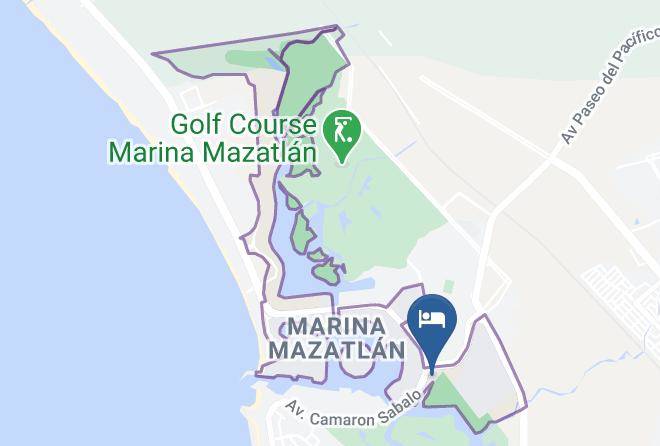 Mazatlan - Marina Suites Mazatlan Maps