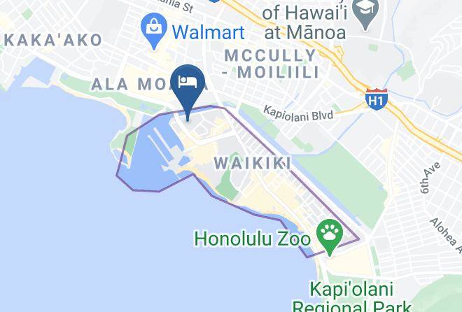 Honolulu - Marina Tower Waikiki Maps