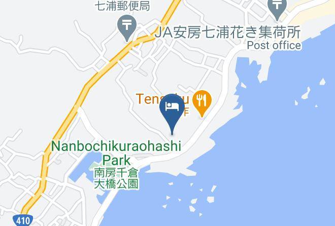Minamiboso City - Marine Blue Pet Friendly Hotel Maps