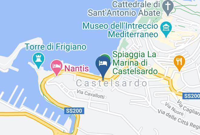 Sassari - Marine Di Castelsardo Di Speziga & C Snc Maps