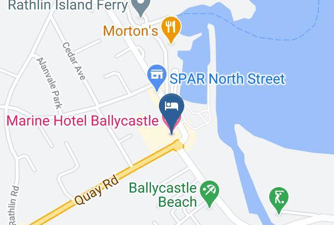 Causeway Coast Glens - Marine Hotel Ballycastle Maps