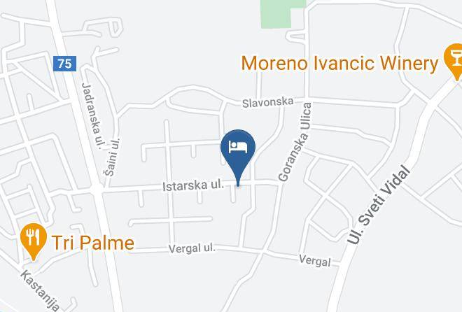 Novigrad - Marinela Maps
