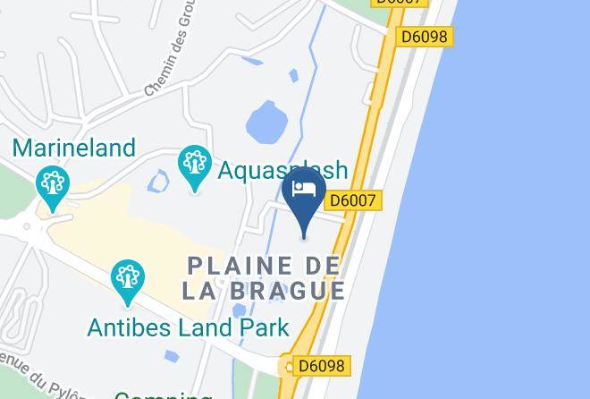 Maritime Alps - Marineland Hotel Maps