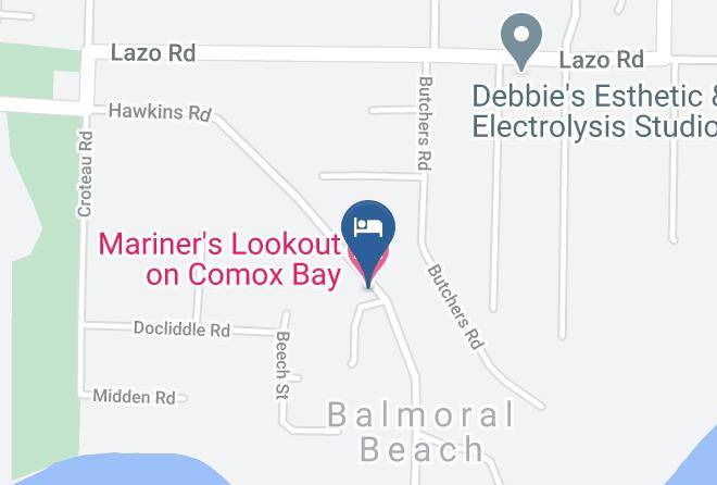 Comox Valley - Mariner's Lookout On Comox Bay Maps