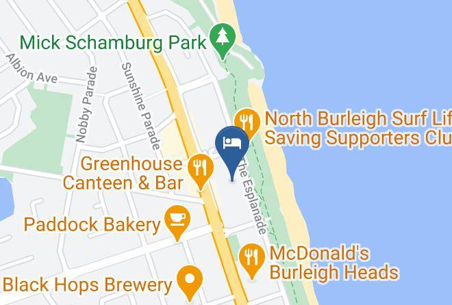 Gold Coast - Mariner Shores Resort And Beach Club Maps