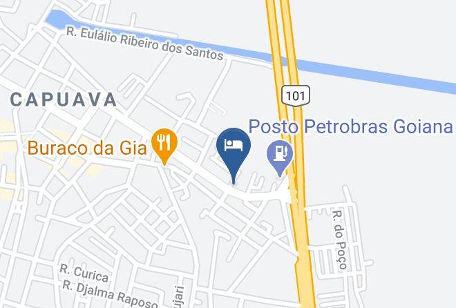 Goiana - Marinho Pousada Maps