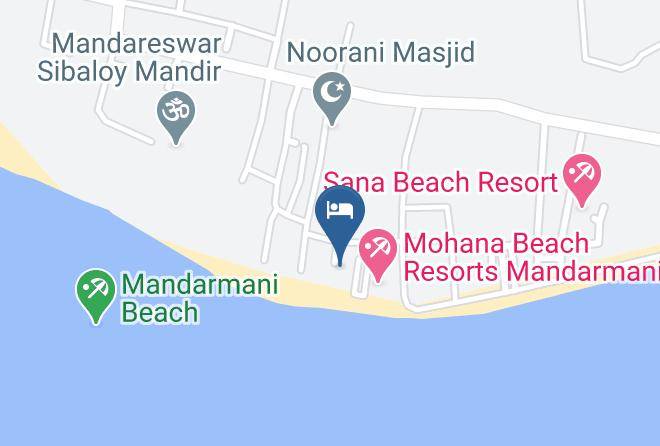 Ramnagar - Marino Beach Resort Maps