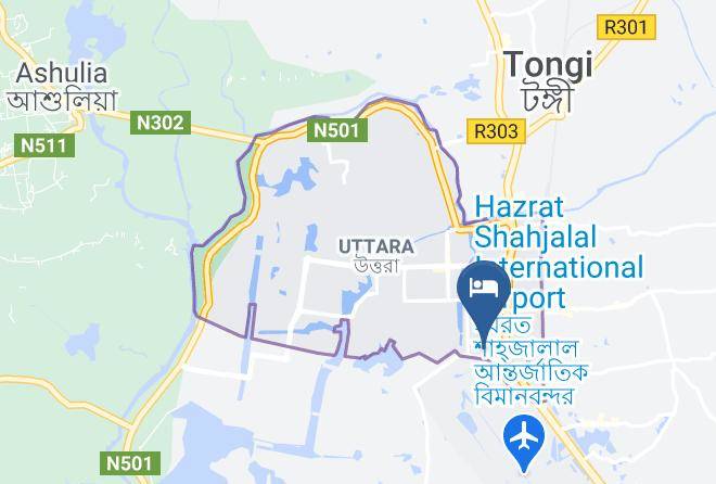 Dhaka - Marino Royal Hotel Maps