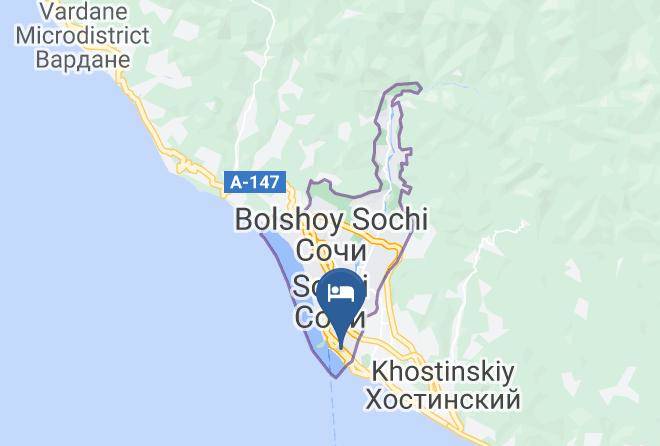 Marins Park Hotel Sochi Map