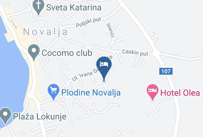 Novalja - Mario & Branko Maps