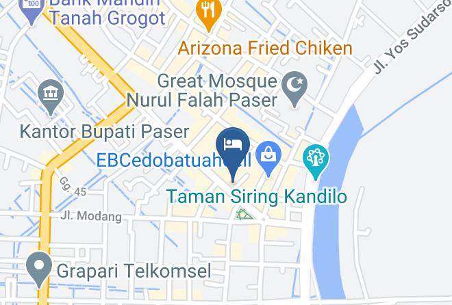 Paser Regency - Mariola Hotel Maps