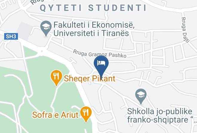 Tirana - Marion Hotel Maps